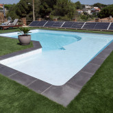 Pool membrane AQUASENSE Calacatta Marble 165 cm wide CGT ALKOR