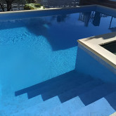 Pool membrane AQUASENSE Granit Blue 165 cm wide CGT ALKOR
