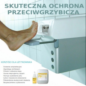 Spryskiwacz do dezynfekcji stóp na basenie INCIMAT 2