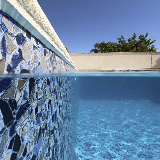 Swimming pool membrane Butterfly pearl PF 4000 165 cm wide CGT ALKOR