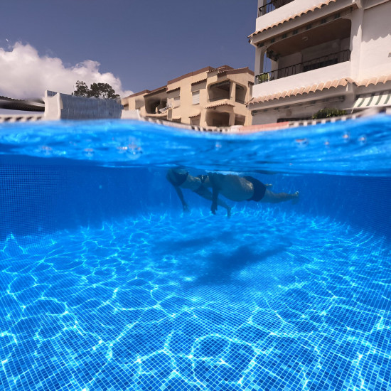 Swimming pool membrane Cyrus Blue PF 4000 165 cm wide CGT ALKOR