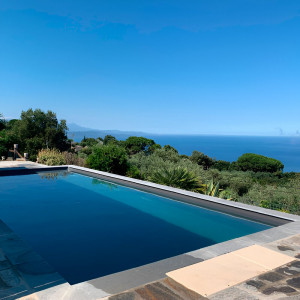 Anthracite PF 3000 pool stair membrane 165 cm wide CGT ALKOR 2