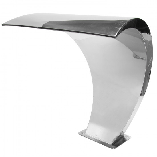 BALI 500 mm glossy stainless steel AISI 316L spout for salt water
