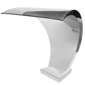 BALI 500 mm glossy stainless steel AISI 316L spout for salt water