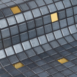 Mozaika basenowa szklana Ezarri, seria Gold, kolor Capricorn Gold EZAR