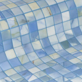 Ezarri glass pool mosaic, AQUARELLE series, colour WASHES EZARRI