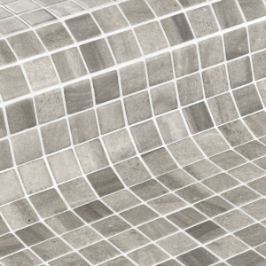 Ezarri glass pool mosaic, ZEN series, colour SARSEN EZARRI