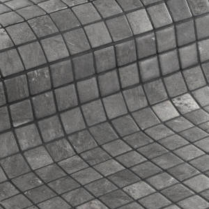 Ezarri glass pool mosaic, ZEN series, colour PHYLLITE EZARRI