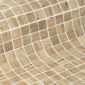 Ezarri glass pool mosaic, ZEN series, colour TRAVERTINO EZARRI