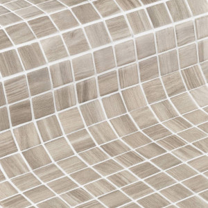 Ezarri glass pool mosaic, ZEN series, colour OAK EZARRI