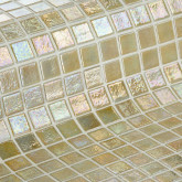 Ezarri glass pool mosaic, IRIDESCENT series, colour ARENA EZARRI