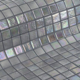 Ezarri glass pool mosaic, IRIDESCENT series, colour CUARZO EZARRI