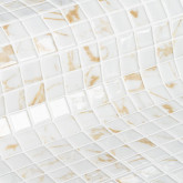 Ezarri glass pool mosaic, GEMMA series, colour QUARTZ EZARRI