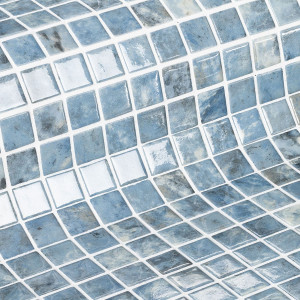 Mozaika basenowa szklana Ezarri, seria GEMMA, kolor CELESTITE EZARRI