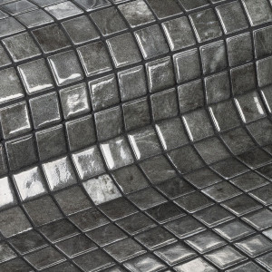 Ezarri glass pool mosaic, GEMMA series, colour ZIRCON EZARRI