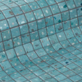 Ezarri glass pool mosaic, TERRAZZO series, colour TEAL EZARRI