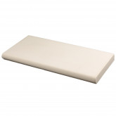 Pool edge stone, straight, white TORO