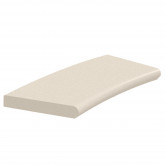 Pool edge stone, curve white 2 m TORO