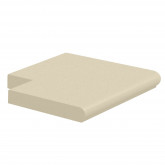 Pool edge stone, outside corner white TORO