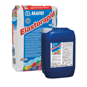 Cementitious adhesive white 31,25 kg Grey Elastorapid Mapei
