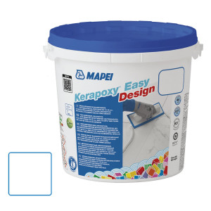 Fuga epoksydowa do basenu 3kg Biała Kerapoxy Easy Design Mapei