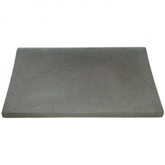 Pool edge stone, straight, curve white TORO