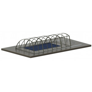 Zadaszenie basenowe Bally