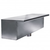 Waterfall miniMAUI 300 mm wide in AISI 316 stainless steel TEBAS