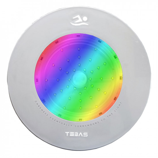 LED pool lamp RGB 40W 1700 lm grey JOKER TEBAS.