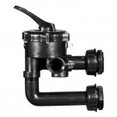 6-way side valve for pool filter BATORY II, SYRIUS NORM II with 1 1/2’ connections TEBAS