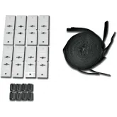 Mounting kit for solar pool membrane to the reel MEGAPOOL