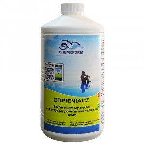 Środek na pianę w basenie i wannie jacuzzi  1L CHEMOFORM