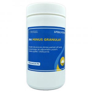 pH minus do basenów w granulacie 1kg POOLSYSTEM