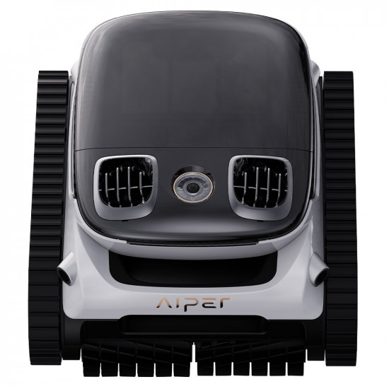 AIPER SCUBA N1 PRO wireless automatic pool cleaner cleans the bottom, walls and waterline.