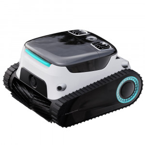 AIPER SCUBA N1 PRO wireless automatic pool cleaner cleans the bottom, walls and waterline. 2