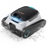 AIPER SCUBA N1 wireless automatic pool cleaner cleans the bottom, walls and waterline.