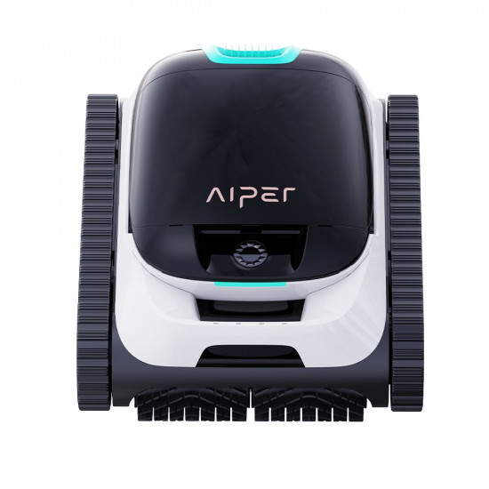 AIPER SCUBA N1 wireless automatic pool cleaner cleans the bottom, walls and waterline.