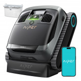 AIPER SCUBA X1 wireless automatic pool cleaner cleans the bottom, walls and waterline.