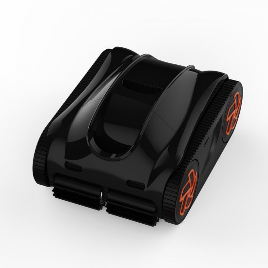 The Fairland K25 app-controlled cordless pool vacuum cleaner cleans the bottom, walls and waterline.