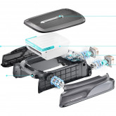 SURFER S1 skimmer pool robot cleans the water surface AIPER
