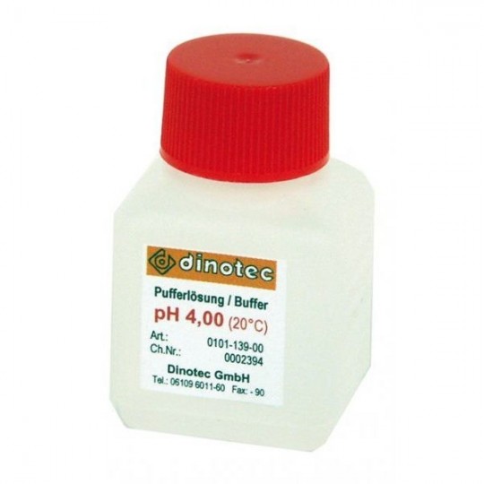 Buffer solution for calibrating pH pool probes 4,0 - 50ml DINOTEC