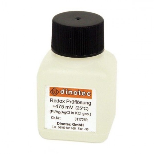 Buffer solution for calibrating pool probes Redox 475 mV - 50ml DINOTEC