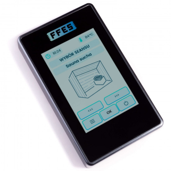 C series sauna controller for heaters up to 30k W White WiFi FFES