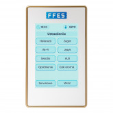 C series sauna controller for heaters up to 30k W White WiFi FFES