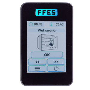 C Mini series sauna controller for heaters up to 15 kW WiFi FFES