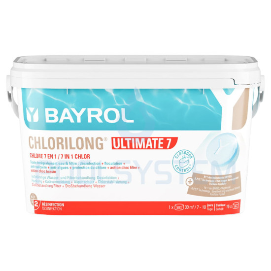 Multifunkcyjne tabletki CHLORILONG ULTIMATE 7 4,8KG BAYROL