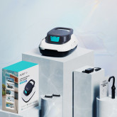 AIPER SCUBA SE wireless automatic pool cleaner cleans the bottom