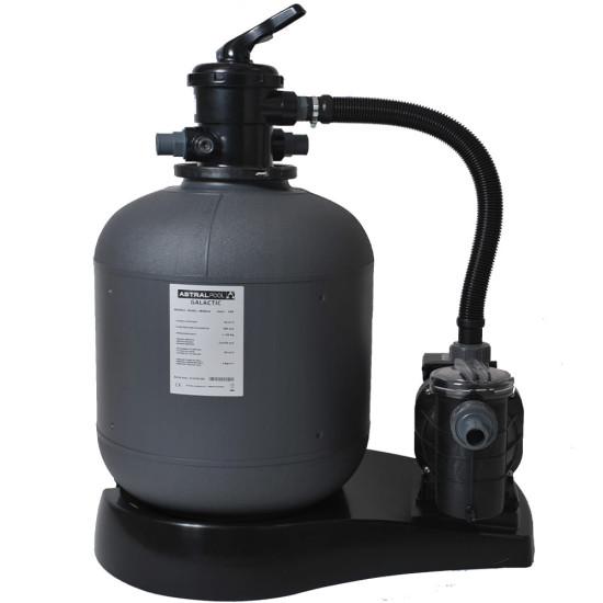 Filter set for 35m³ garden swimming pool, 8m³/h GALACTIC ASTRAL POOL