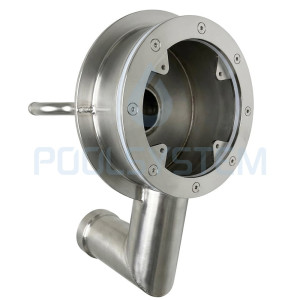 Installation kit / Stainless steel counter-current niche for the swimming pool HURAGAN
