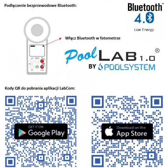 Fotometr do basenu PoolLab 1.0 Bluetooth